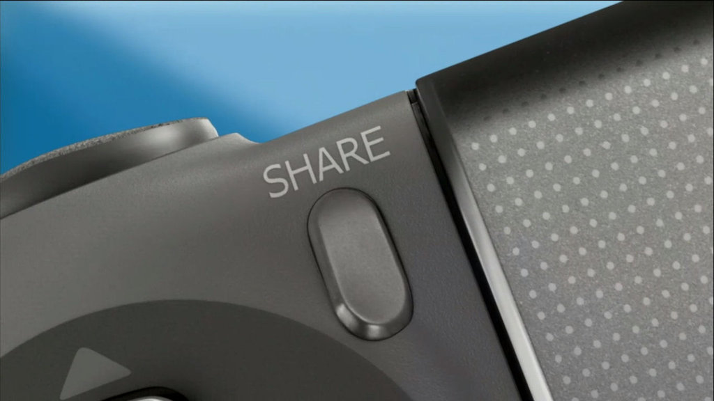 Dualshock 4 sharing button