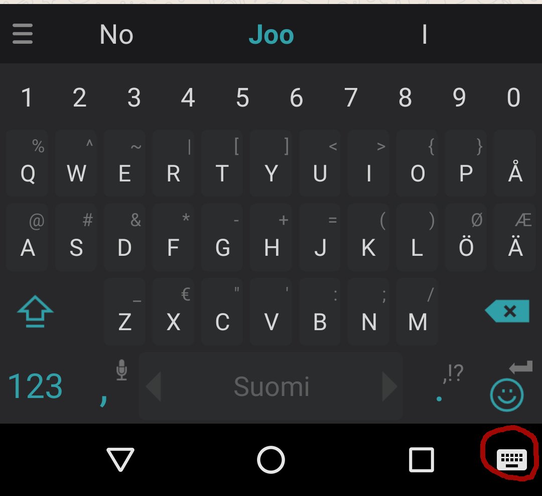 Change Keyboard Android 5 Click Keyboard Symbol 