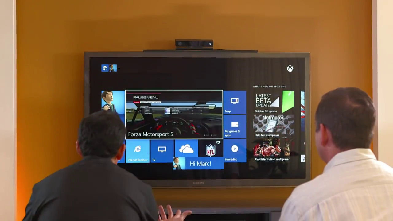 Xbox One 12-minute demonstration shows UI, Biometric sign-in, Instant ...