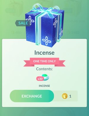 Pokemon Go Incense deal during the coronavirus outbreak