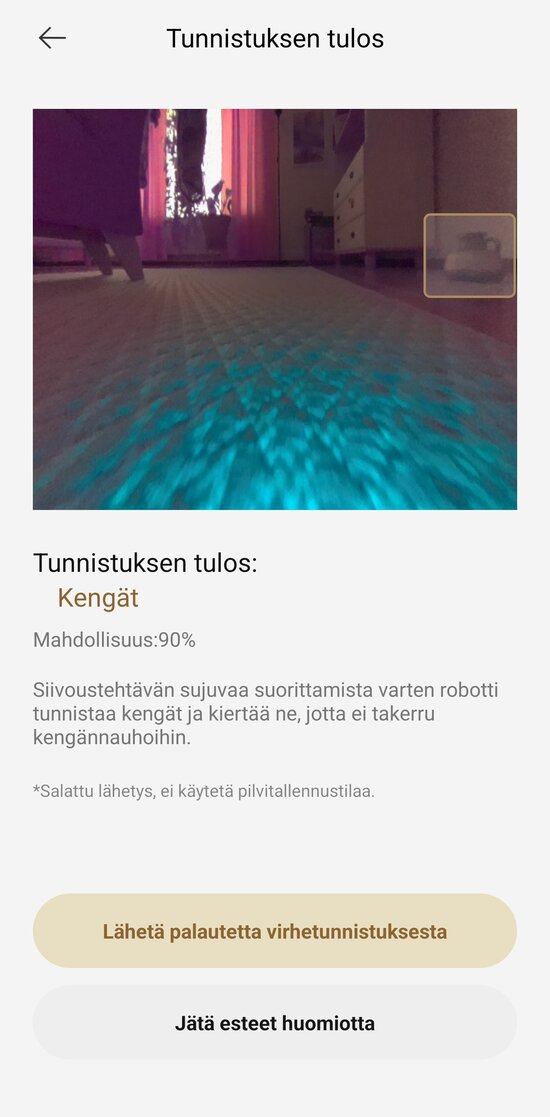 Kengät tunnistettu