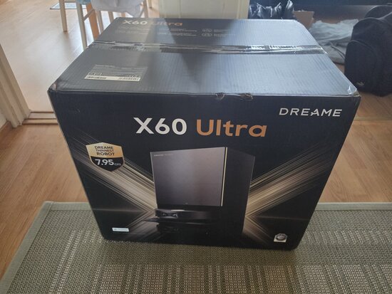 Dreame X60 Ultran myyntipakkaus