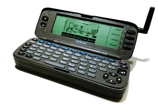 Nokia Communicator 9000 avattuna