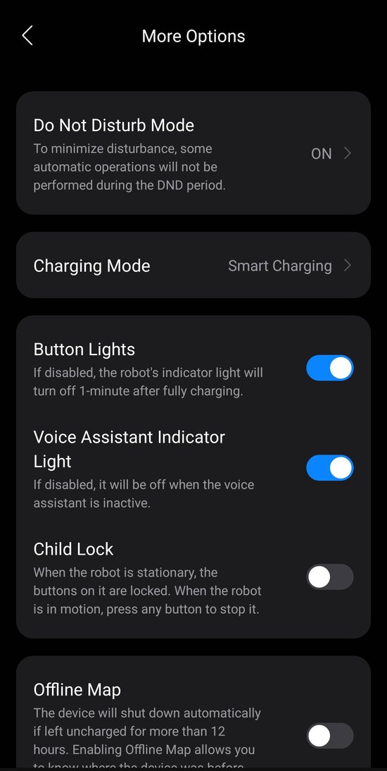 Even more settings