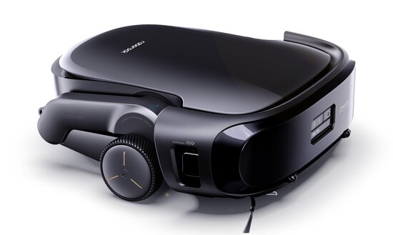 Roborock Saros Rover vacuuming