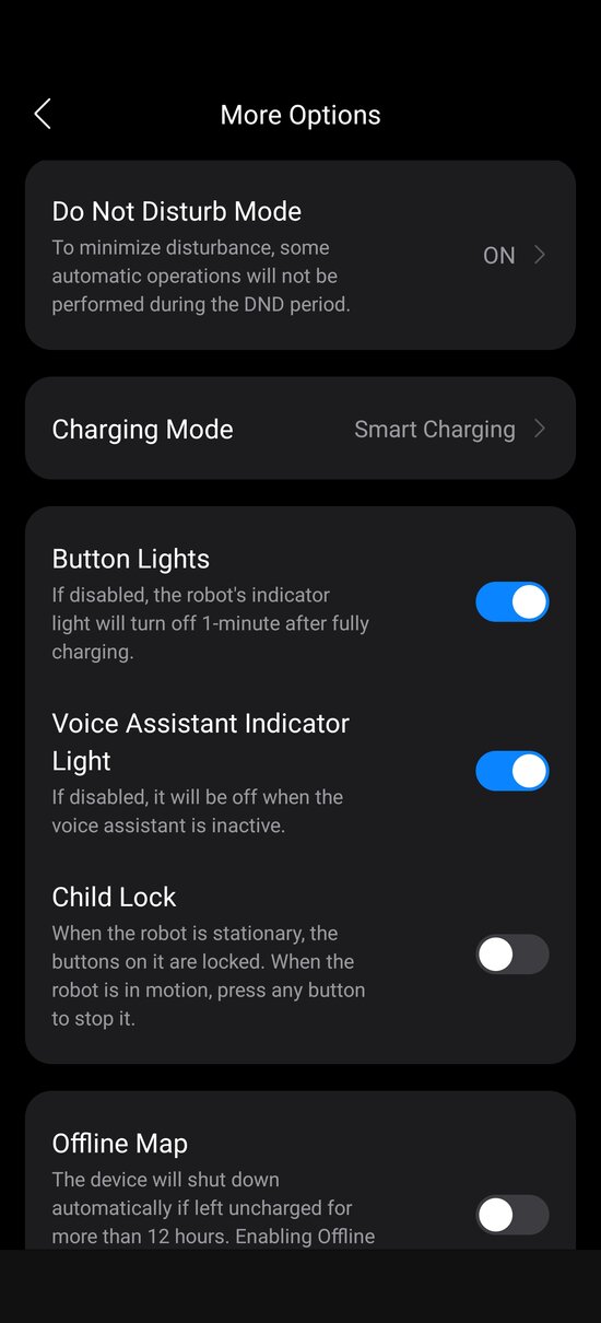 More options