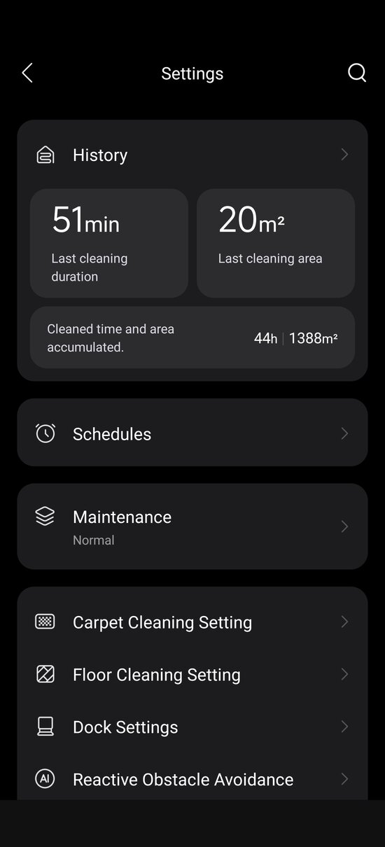 Settings 1/3