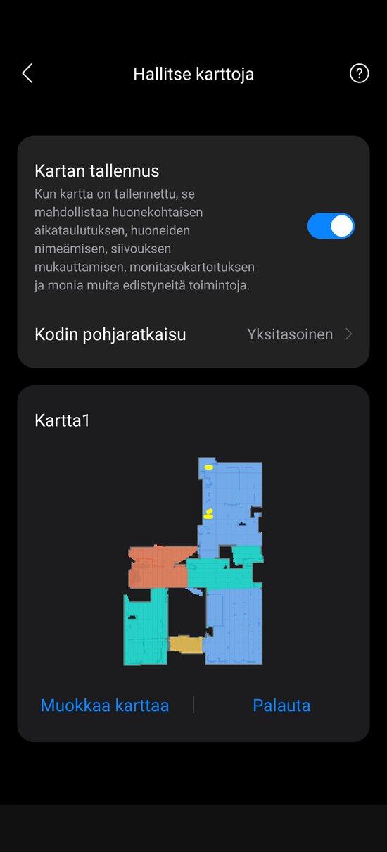 Karttojen muokkausta