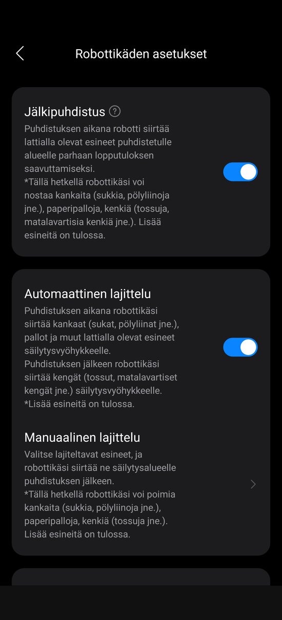 Käden asetuksia 1/3