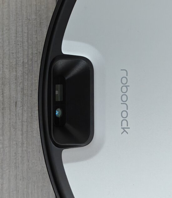 Robot upward-facing camera
