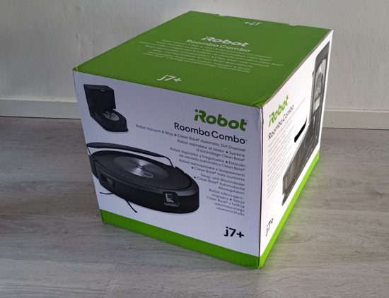 Roomba Combo j7+ myyntipakkaus