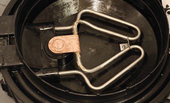 Ufox sisältä, puhdistuksen jälkeen