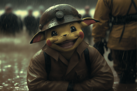 Pikachu toisessa maailmansodassa