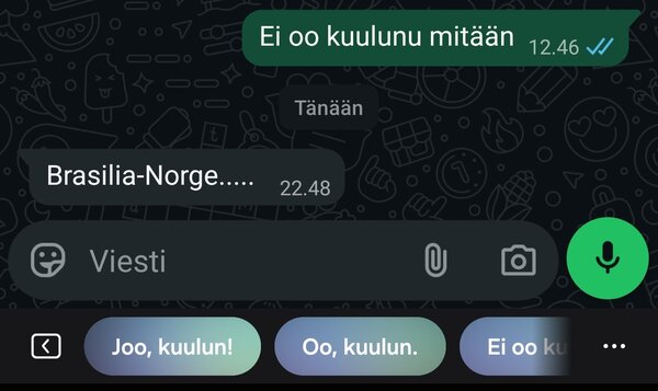 Lisää tekoälyn tarjoamia vastausvaihtoehtoja