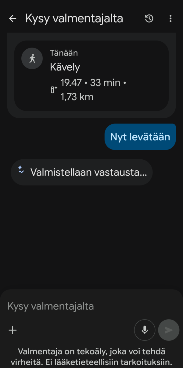 Google Healthin teko�lyn viestej� 3/4