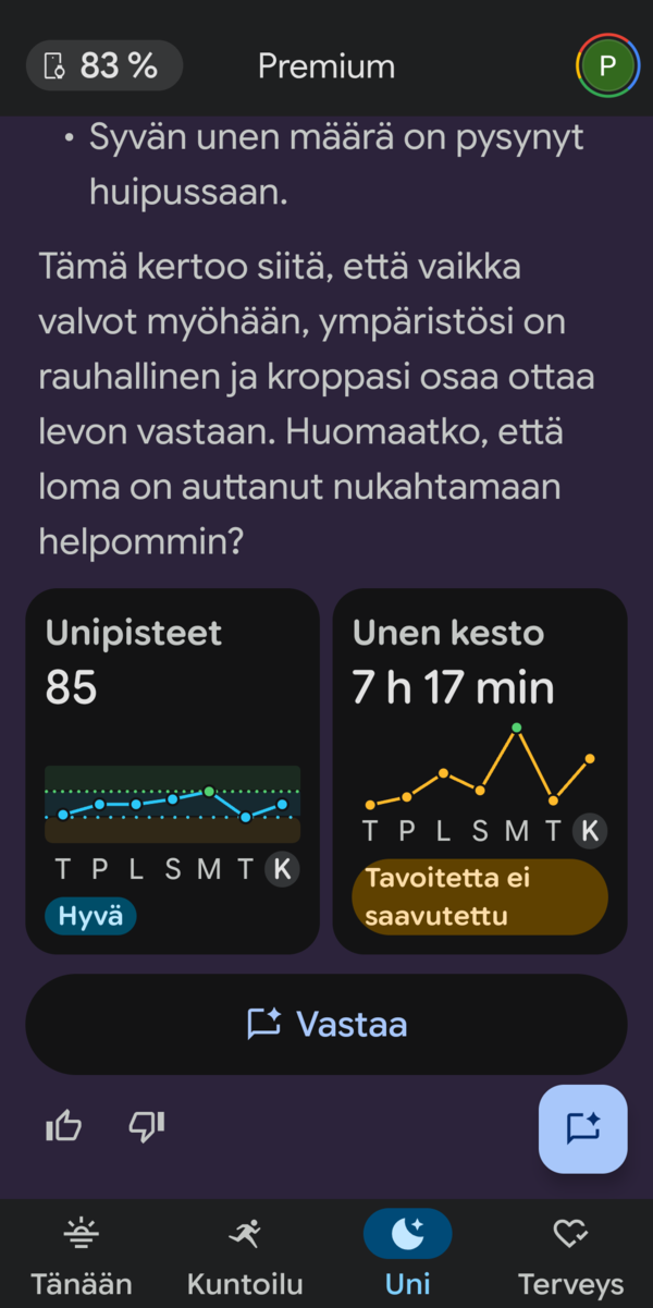 Google Healthin Uni -n�kym� 2/5