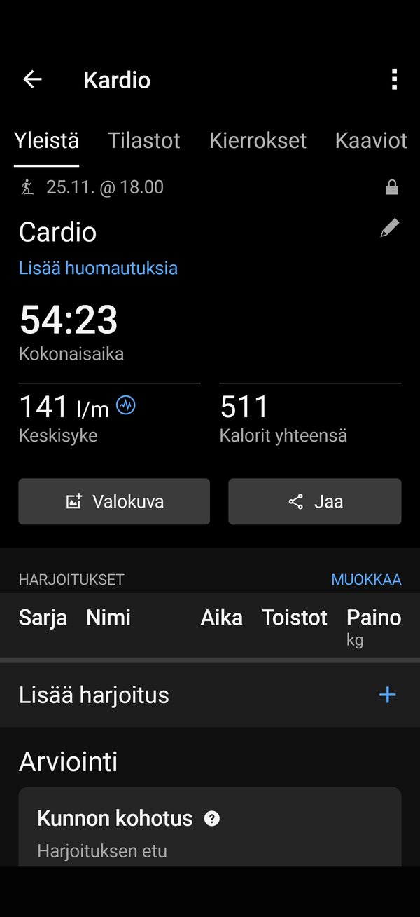 Kuntonyrkkeilyst� ker�tyt tiedot 1/5