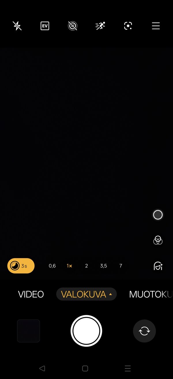 Kamerasovelluksen pnkym