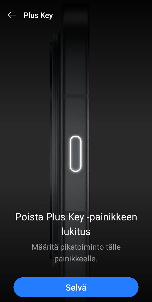 Plus -napin stj