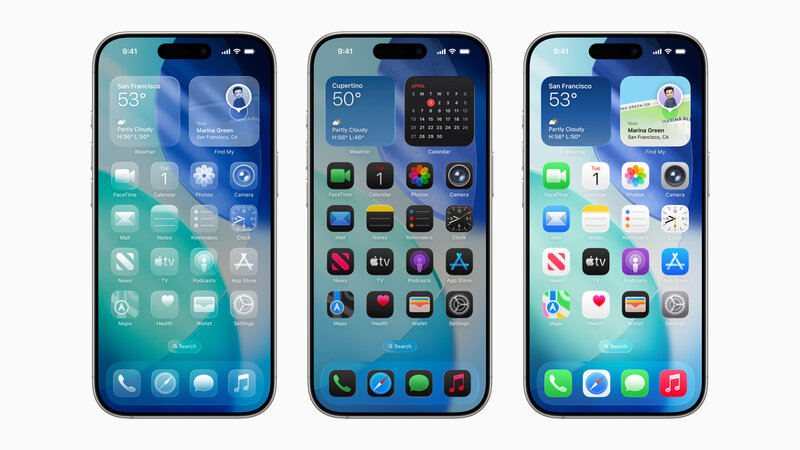iOS 26 iPhone puhelimissa