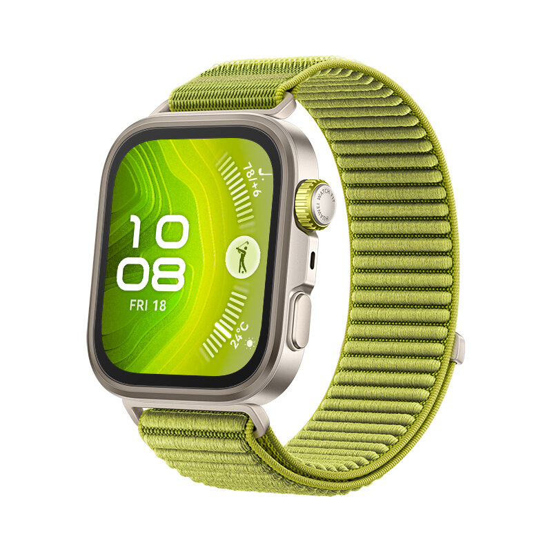 Vihreä huawei watch fit 4 pro älykello
