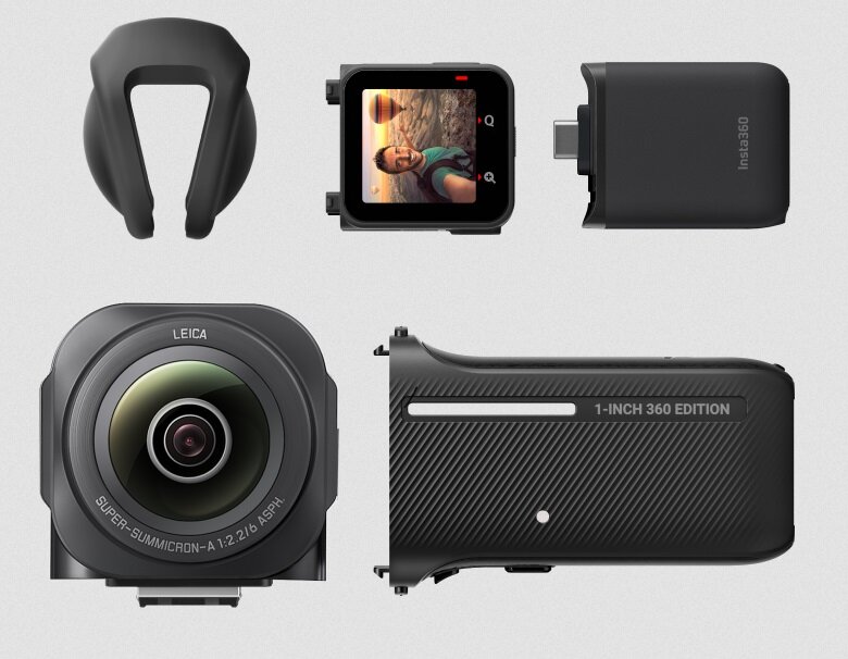 Insta360 ONE RS 1-Inch 360 Edition kameran osat