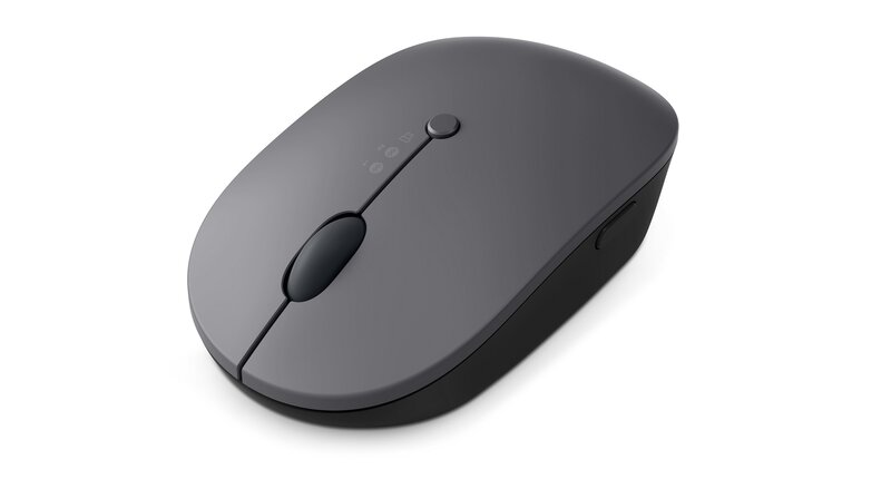 Lenovo Go Wireless Multi-Device Mouse hiiri oikealta kuvattuna