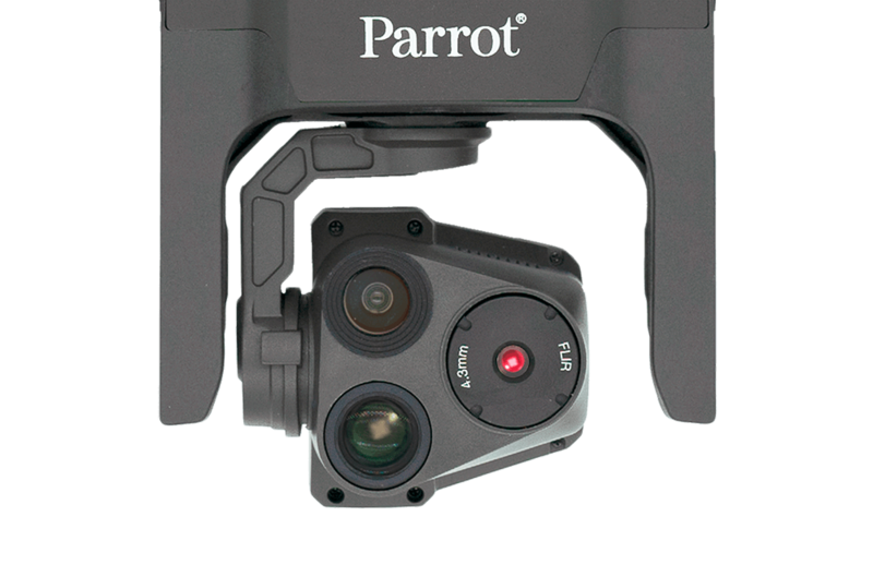 Parrot Anafi usa kopterin kamerat