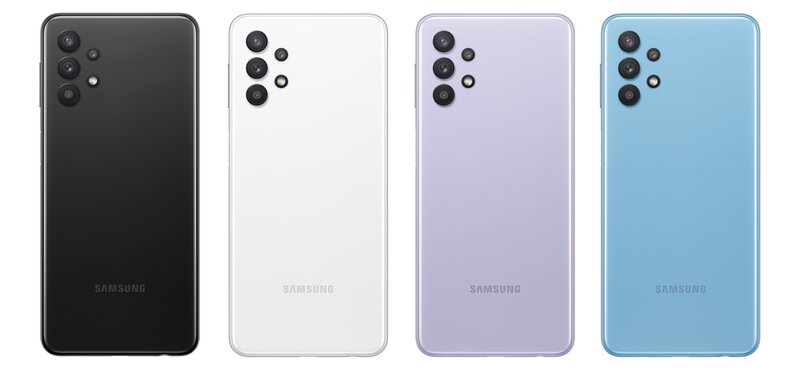Galaxy A32 5G:n värivaihtoehdot