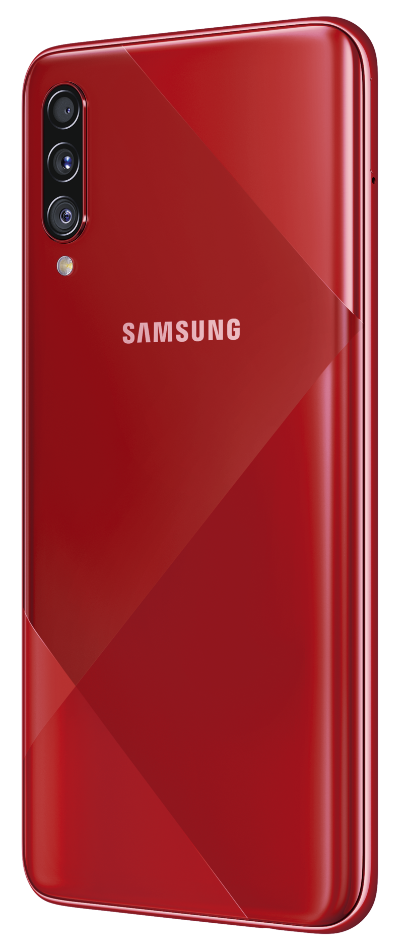Samsung Galaxy A70s näyttää tyylikkäältä takaa