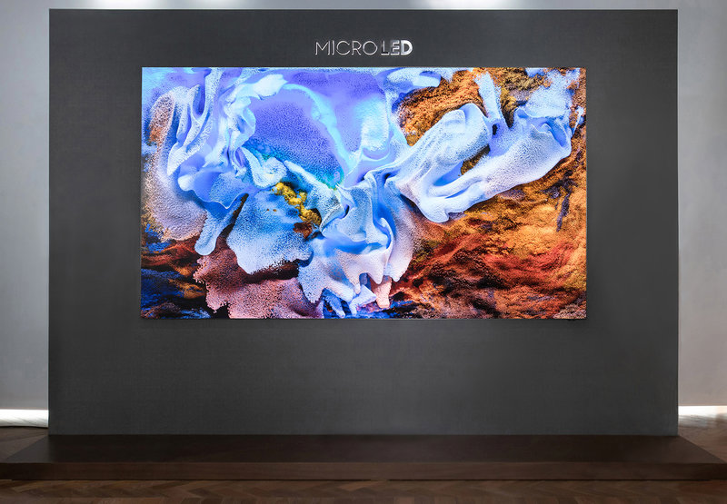 No borders with this MicroLED TV