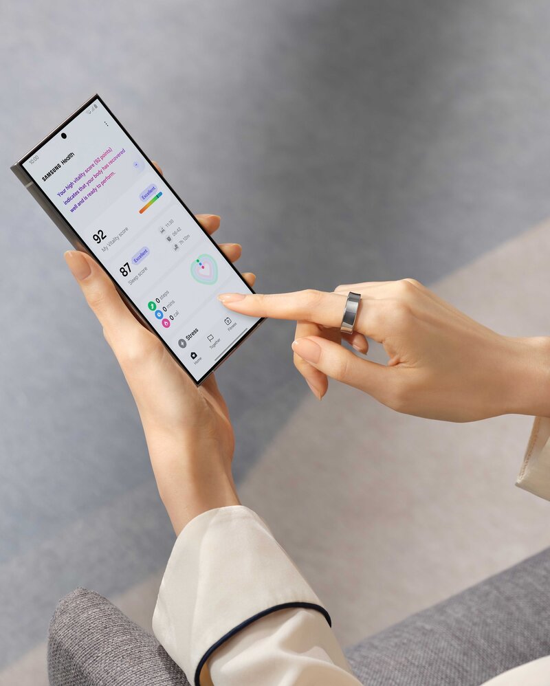 Samsungin Vitality Score -ominaisuus Health-sovelluksessa