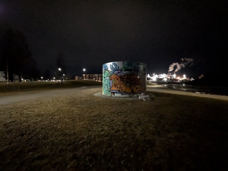 Y�tila pois p��lt�, ultralaajakulmakamera