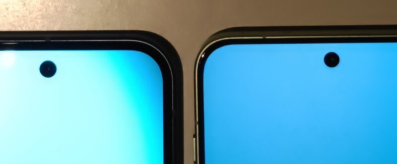 Google Pixel 10a vs OnePlus 15R, n�yt�n reunukset