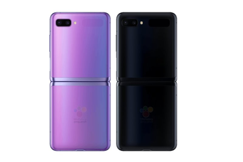 Galaxy Z Flipin vrivaihtoehtoja ovat ainakin musta ja violetti