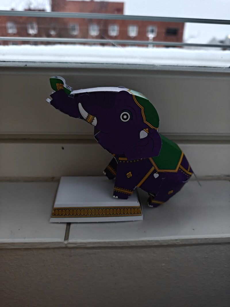 OnePlus 15R:n esimerkkikuva, norsu