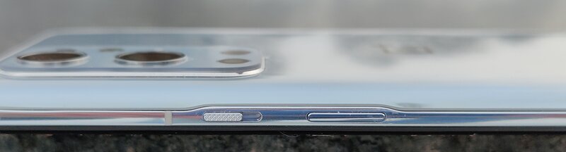 OnePlus 9 Pro side with sliders