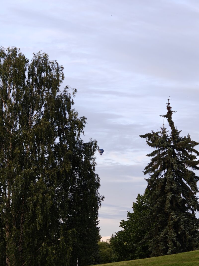 Kuumailmapallo, telekamera, digitaalinen 6x zoom