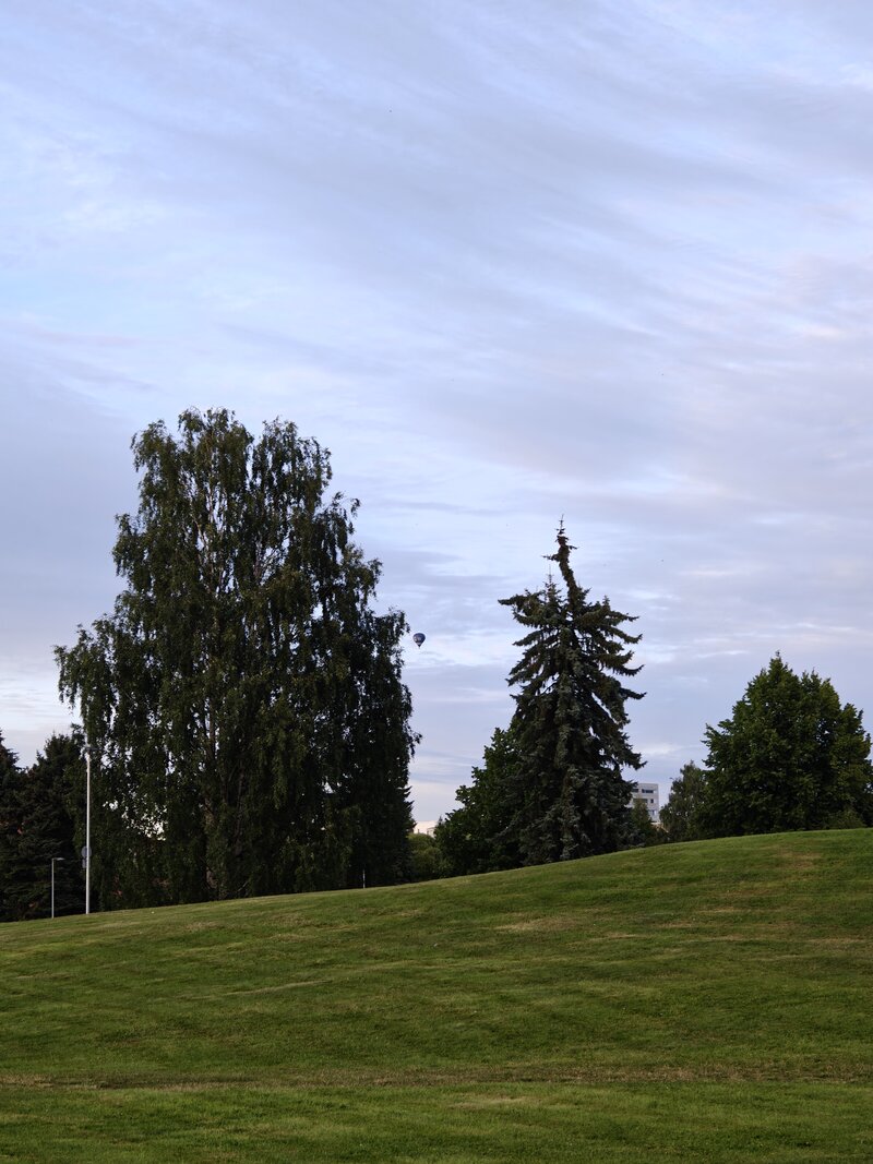 Kuumailmapallo, telekamera