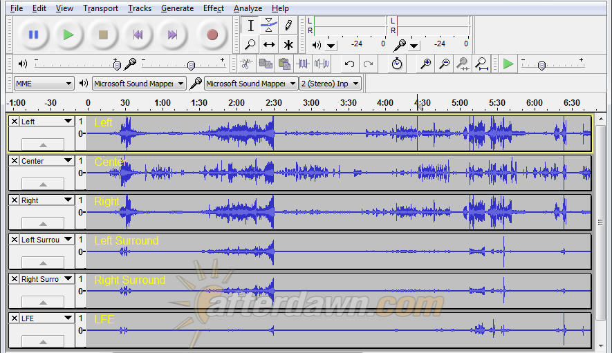 Audacity Ac3