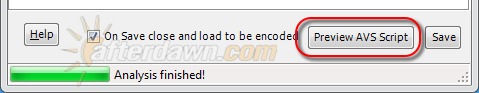 MeGUI AVS Script Creator script preview - AfterDawn.com