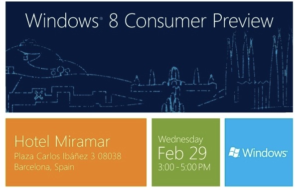 Windows 8 Consumer Preview event invitation found on BetaNews -  AfterDawn.com