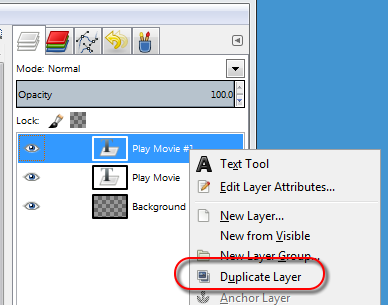 Duplicate text layer in GIMP - AfterDawn.com