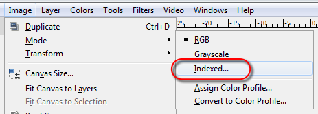 Indexing an image in GIMP - AfterDawn.com