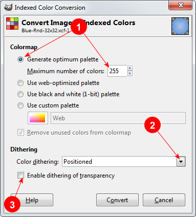 Convert image to indexed dialog in GIMP - AfterDawn.com