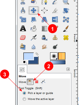 cant find gimp move selection