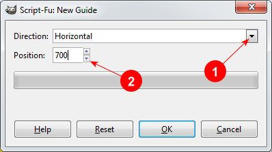 GIMP Add Guide dialog - AfterDawn.com