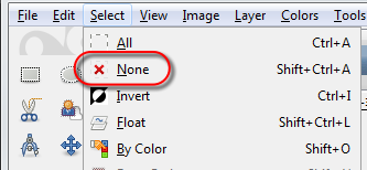 Clear selection in GIMP - AfterDawn.com