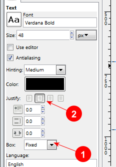 Text settings for fixed textbox with text aligned right - AfterDawn.com