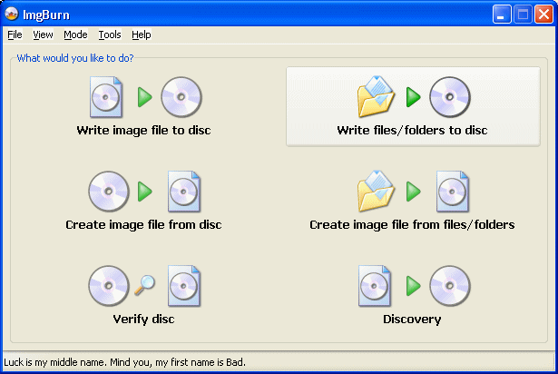 burn audio cd with imgburn